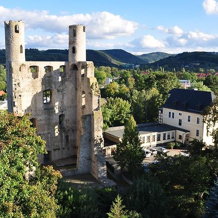 Hotel Am Hohen Schwarm Saalfeld Saale Екстериор снимка